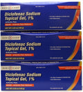 GeriCare Topical Arthritis Pain Relief Gel Diclofenac Sodium 1% (NSAID) Hand Wrist Elbow Foot Ankle Knee Extra-Strength Pain Reliever- Anti-inflammatory Arthritis Pain Treatment, 3.53oz (3 Pack) GeriCareBuy Supplements Australia
