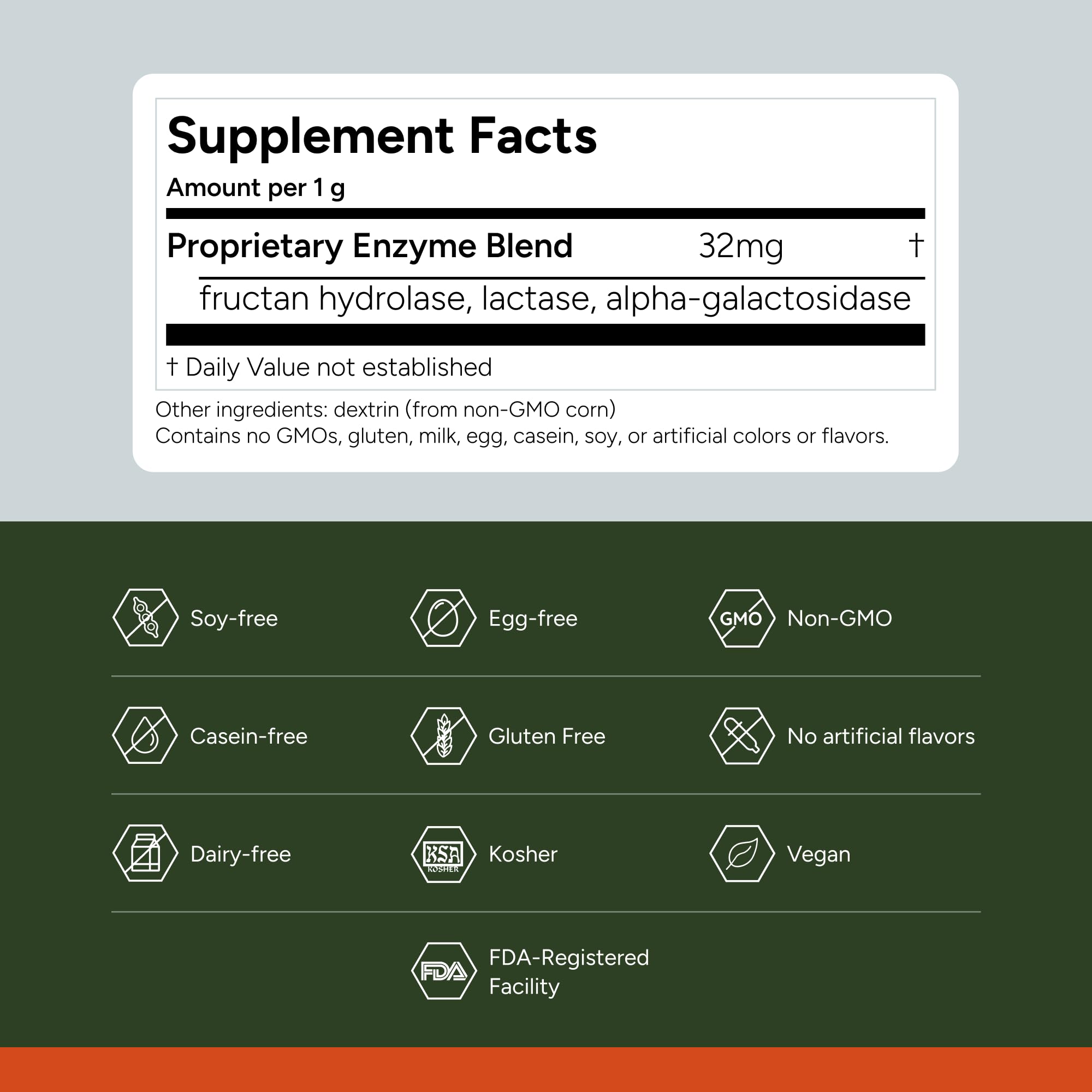 FODZYME® Home Kit Digestive Enzymes for Gut Health, Relief for Bloating, Gas, Constipation, Diarrhea, Abdominal Pain, Low FODMAP, 60 Dose FODZYME buy supplements Au