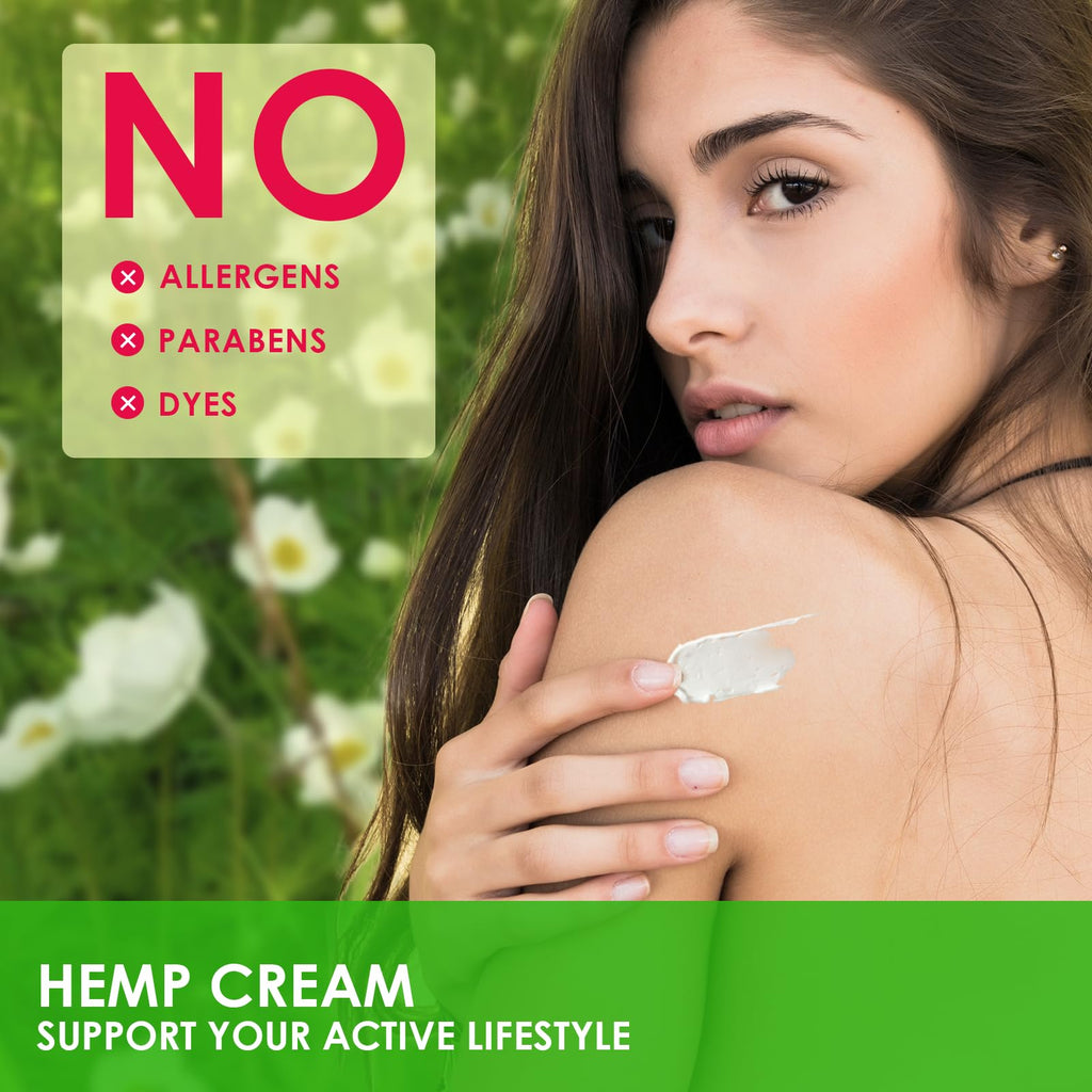 cozyuever 8.5 Oz Hemp Cream with Arnica, Menthol, Aloe, Emu Oil, Turmeric cozyueverBuy Supplements Australia