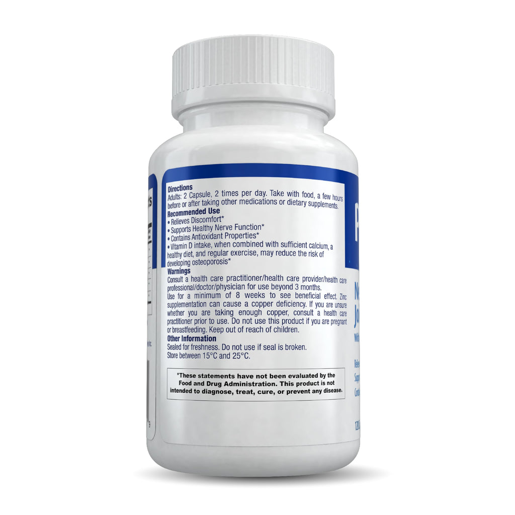 Pamidrol Nerve and Joint Support with Added Calcium 120 Capsules PamidrolBuy Supplements Australia