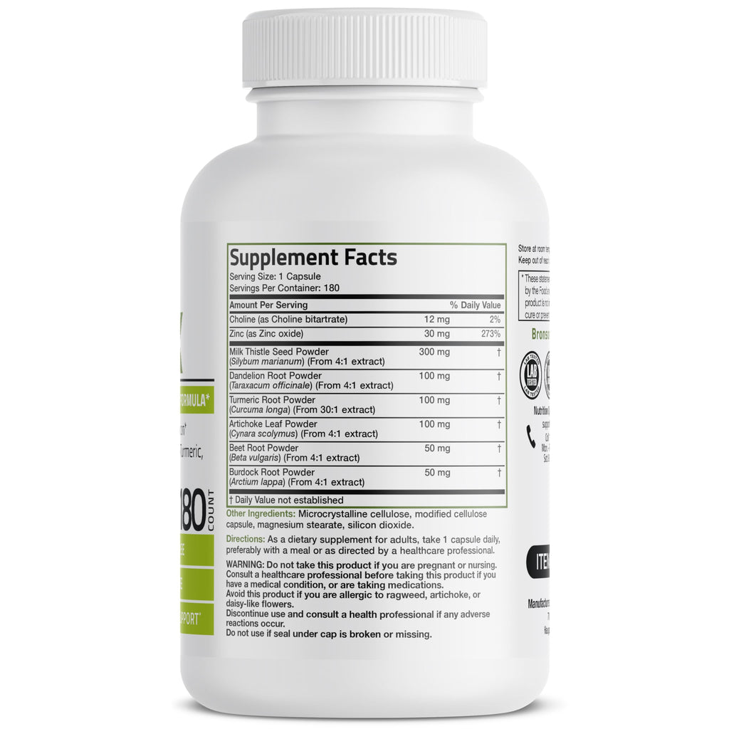 Bronson Liver Detox Advanced Detox & Cleansing Formula Supports Health Liver Function BronsonBuy Supplements Australia