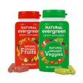 Fruit and Veggies Supplement – 100% Natural Super Greens Blend with Fruits & Vegetables | Veggie Capsules for Adults & Kids | Daily Nutrient Support Packed with Natural Vitamins & Minerals Natural EvergreenBuy Supplements Australia