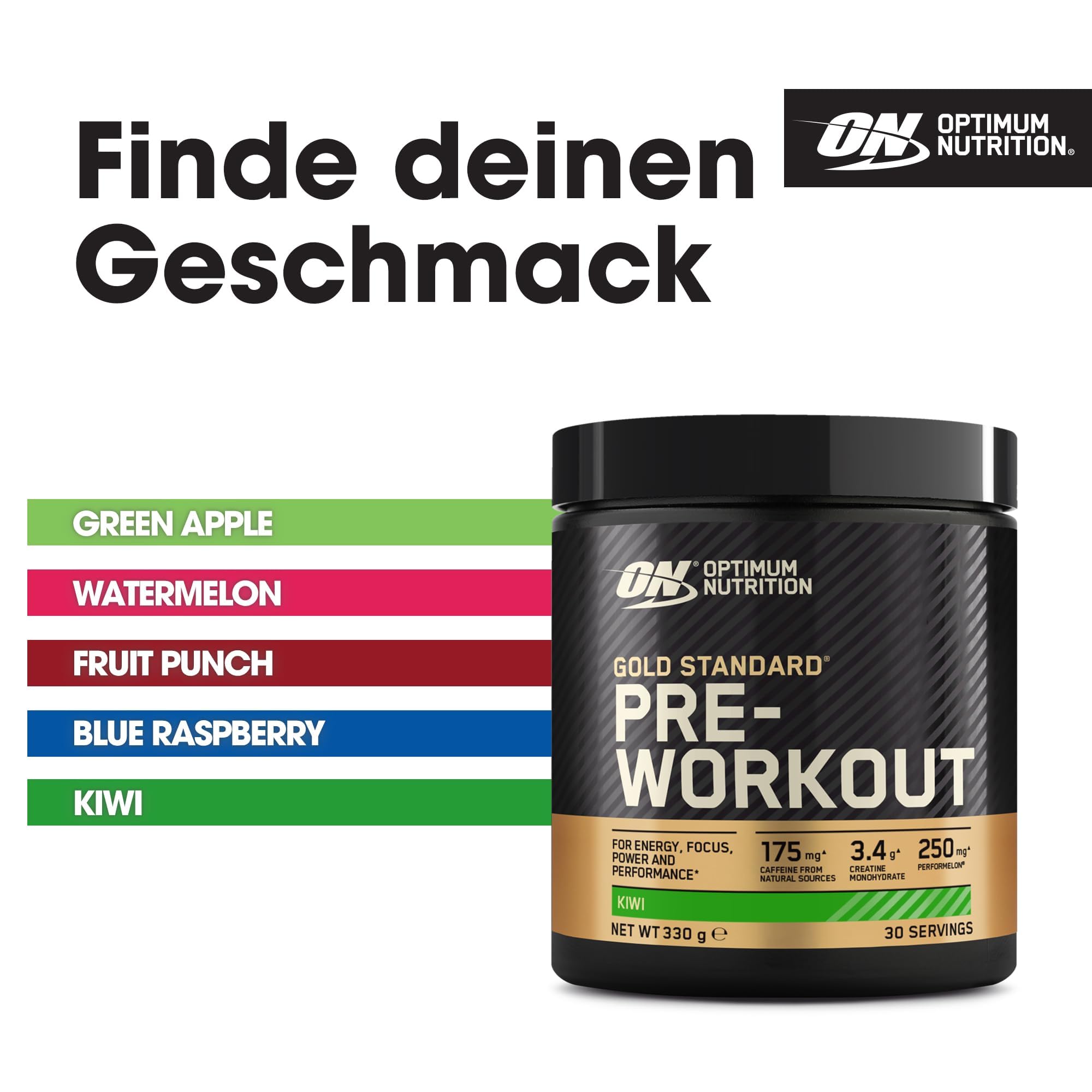 Optimum Nutrition Gold Standard Pre Workout Powder, Energy Drink with Creatine Monohy Optimum NutritionBuy Supplements Australia