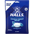HALLS Cough and Throat Relief Mentho-Lyptus Cough Drops, Value Pack, 80 Drops HALLS buy supplements Au