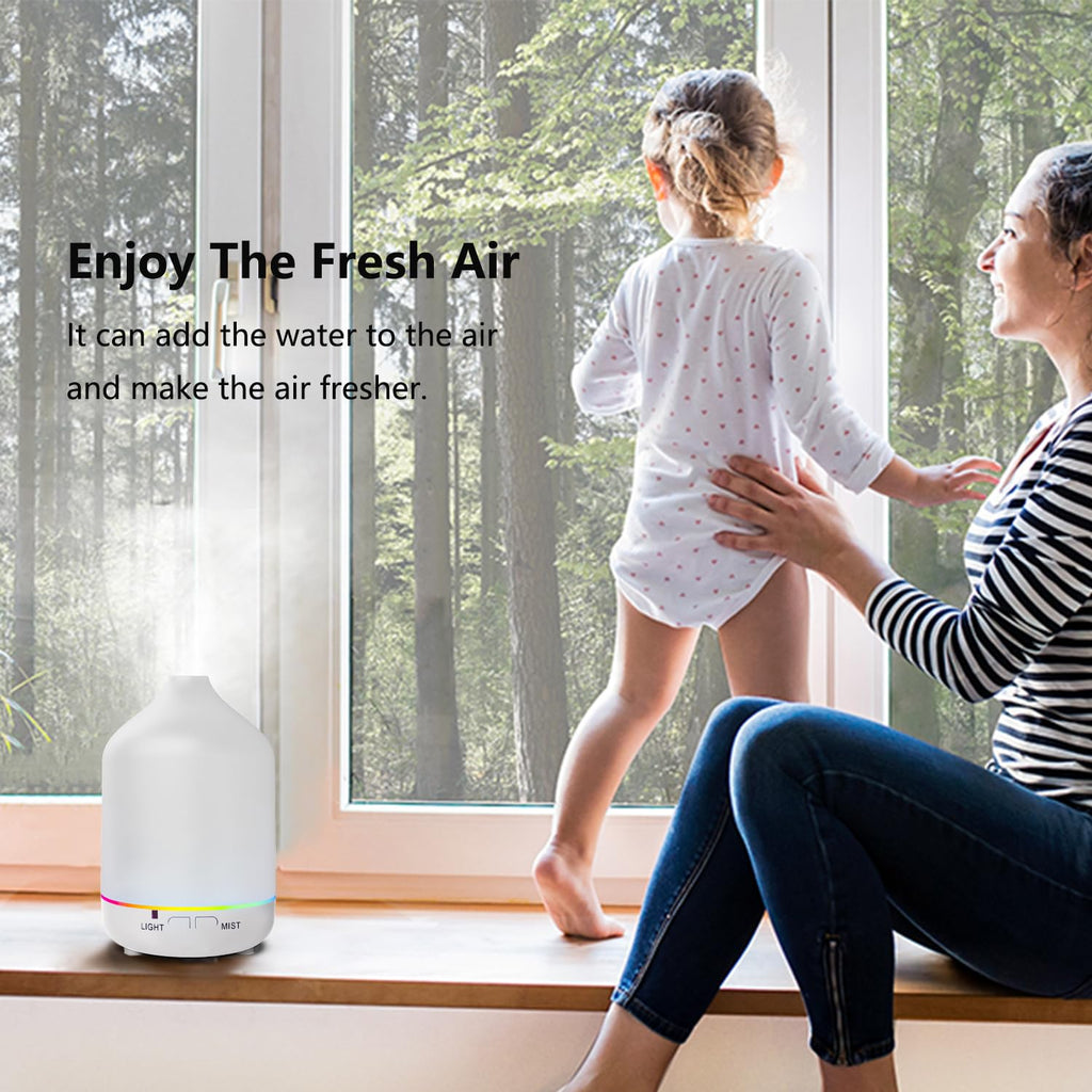Diffusers 200ml Resin Colorful Essential Oil Diffuser with Adjustable Mist Mode,Auto Off Aroma Diffuser OtheyaBuy Supplements Australia