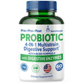 NUTRATEMPLE 4 in 1 Pre Post Probiotics & Digestive Enzymes for Women & Men - Digestive Health, Gut & Immune Support for Occasional Constipation, Diarrhea, Gas & Bloating – 60 Veggie Capsules NUTRATEMPLEBuy Supplements Australia