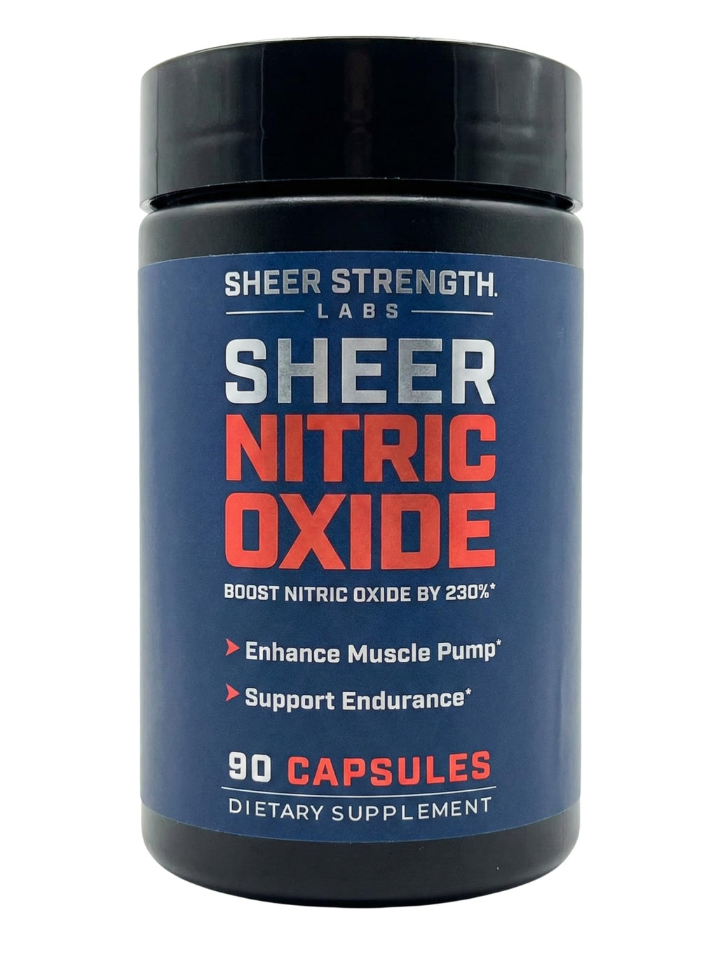 Sheer Strength Labs Nitric Oxide Supplement for Men - Clinically Tested for Pumps & Blood Flow - 270% More Nitric Oxide - Nitrosigine Supplement, S7 & Beetroot - Made in USA - 90 Capsules Sheer Strength LabsBuy Supplements Australia