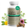 Paradise Emerald Lymphatic Drainage Supplements: Natural Herbal Complex Echinacea Burdock Root Dandelion Cleavers - Lymph System Support for Bloating Immune Health Fluid Balance 60 Capsules Paradise Emerald buy supplements Au