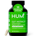 HUM Gut Instinct Daily Probiotics for Women and Men, Digestive Health, Lactobacillus, Bifidobacterium Strains for Immune Support, Probiotic Supplement for Healthy Gut Diversity, 30 Capsules HUMBuy Supplements Australia