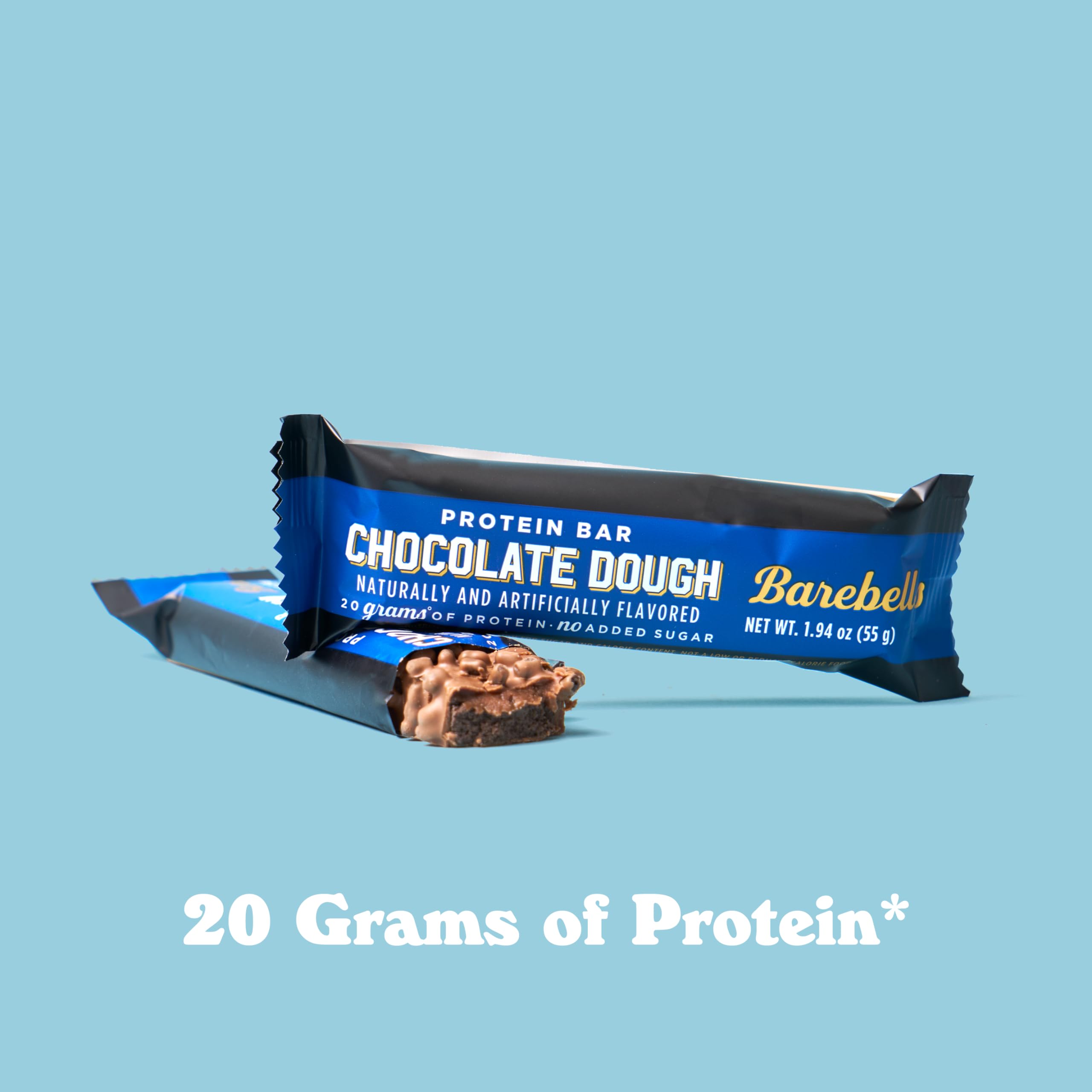 BAREBELLS Protein Bars Variety Value Pack - 16 Count, 1.9oz Bars - Protein Snacks BAREBELLSBuy Supplements Australia