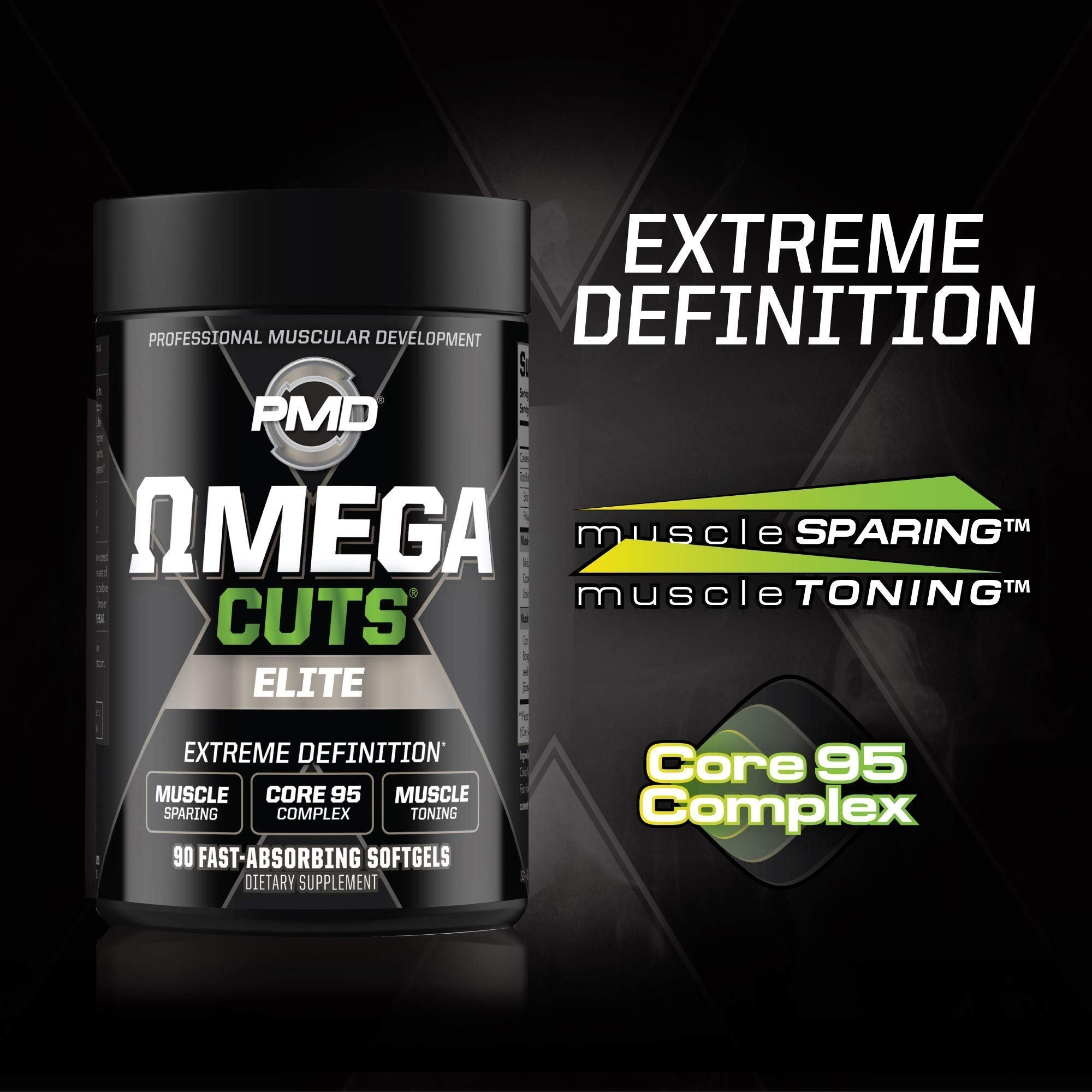 PMD Sports Ultra Pump Fuel - Pre Workout - Island Punch (30 Servings) Sports Omega Cuts Elite Thermogenic Fat Burner (90 Softgels)