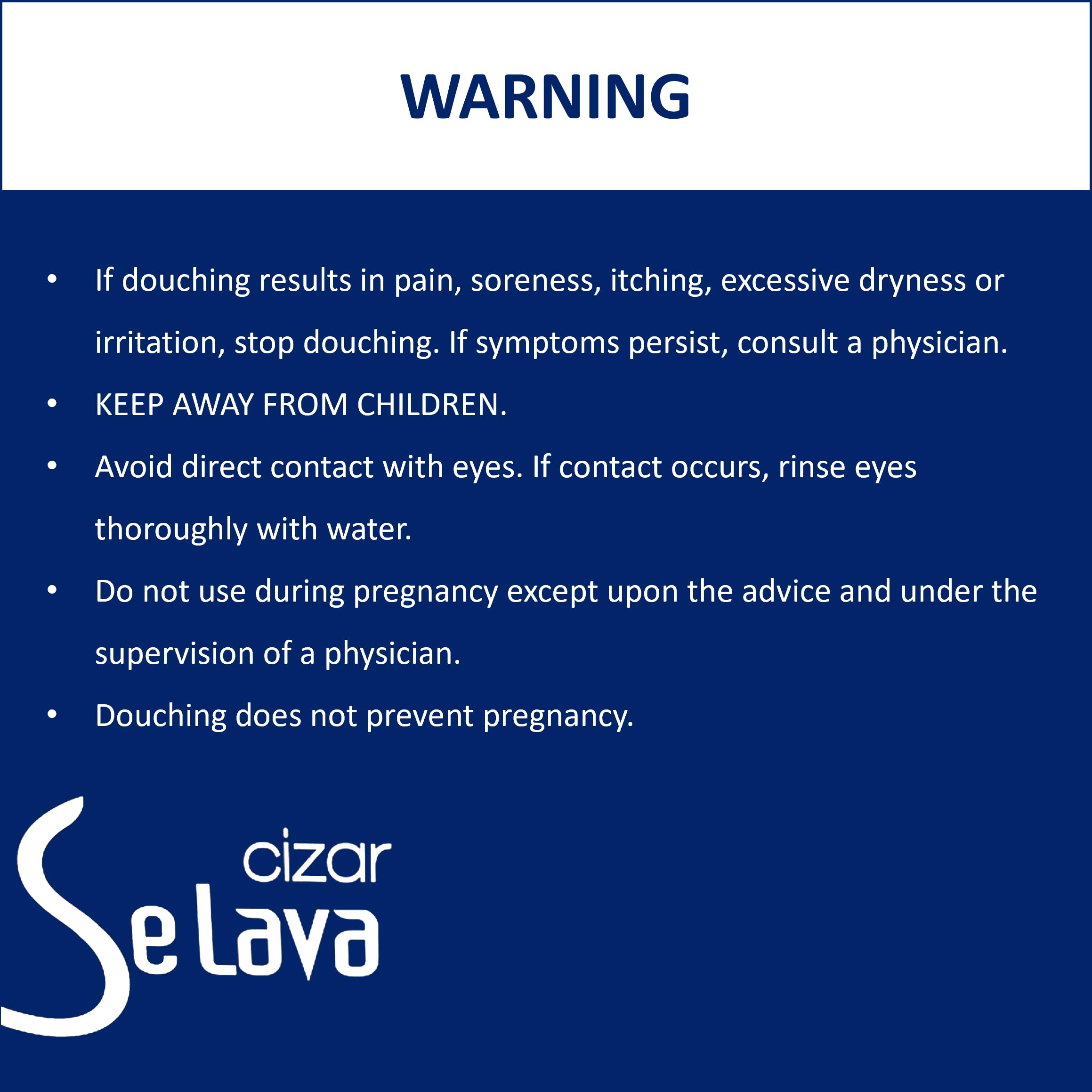 Cizar - Selava, Feminine Wash 15ml 7ea, Gynecologists Developed, Preservative-Free CizarBuy Supplements Australia