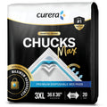 Chucks MAX Hospital Bed Pads Disposable Adult 36 x 36 Breathable Stack ManBuy Supplements Australia
