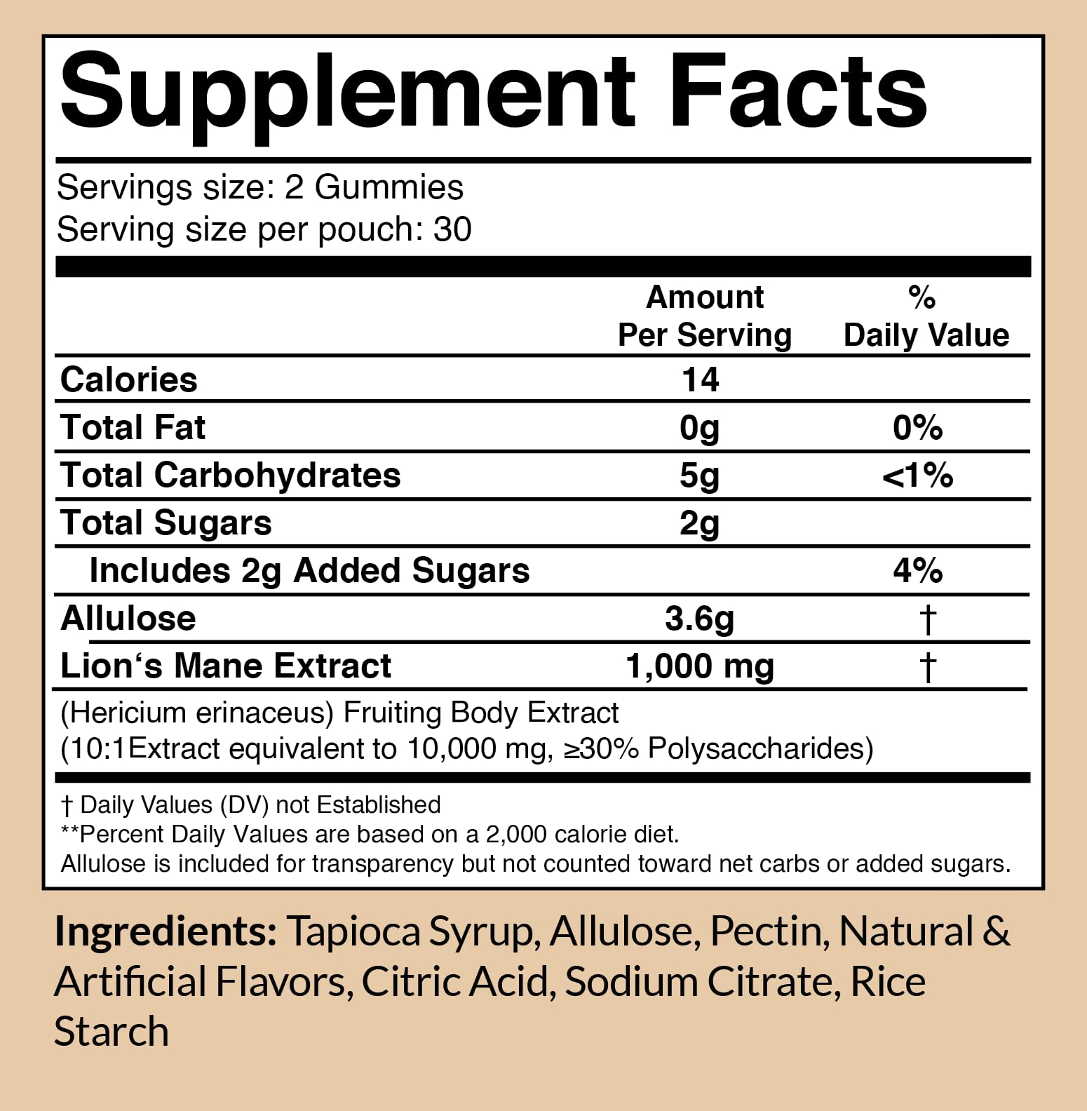 Erth Wellness Lion’s Mane Mushroom Gummies – 10,000mg Fruiting Body Extract per Serving – Brain & Focus Support – Daily Nootropic – Vegan, Low Sugar, Non-GMO – 60 Ct Erth WellnessBuy Supplements Australia