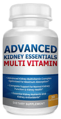 Advanced Kidney Essentials Multivitamin. Kidney Support Supplement for Complete Kidney Health. Kidney Health Supplement Kidney Restore