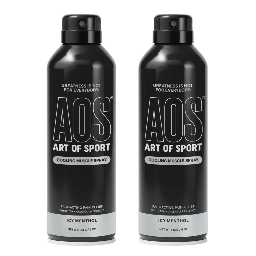 Art of Sport Muscle Relief Spray for Men – Cooling Menthol Pain Relief for Sore Muscles & Joints – Back, Neck, Knee, Shoulder, Hip – Fast-Acting Body Spray – Made for Athletes – 5 fl oz (2-Pack) Art of SportBuy Supplements Australia