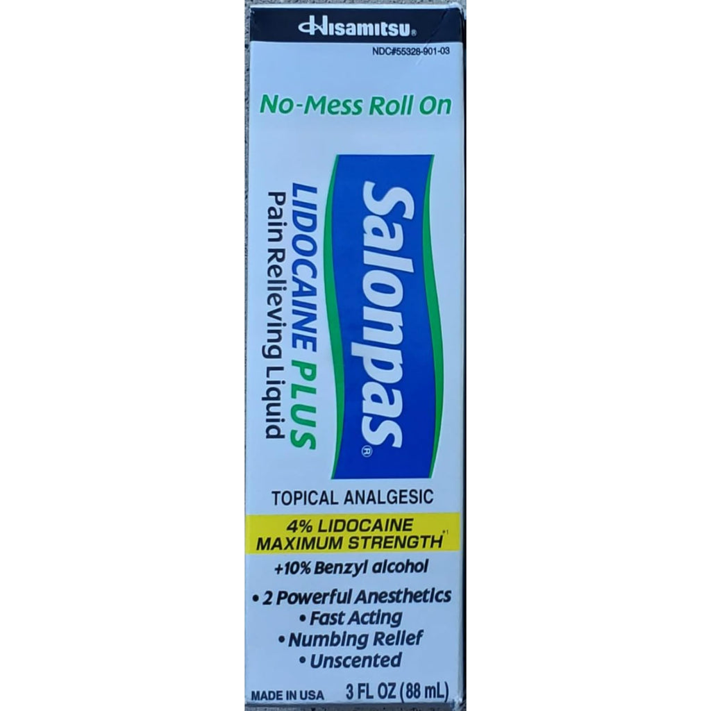 Salonpas LIDOCAINE Plus Liquid (Pack of 4) SalonpasBuy Supplements Australia