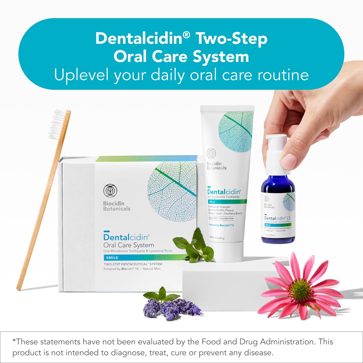 Biocidin Dentalcidin Fluoride Free Teeth Whitening Toothpaste for Adults - Plant-Based Toothpaste - Promote a Healthy Oral Microbiome, Remove Biofilm Plaque (3 Oz) Bio-Botanical ResearchBuy Supplements Australia