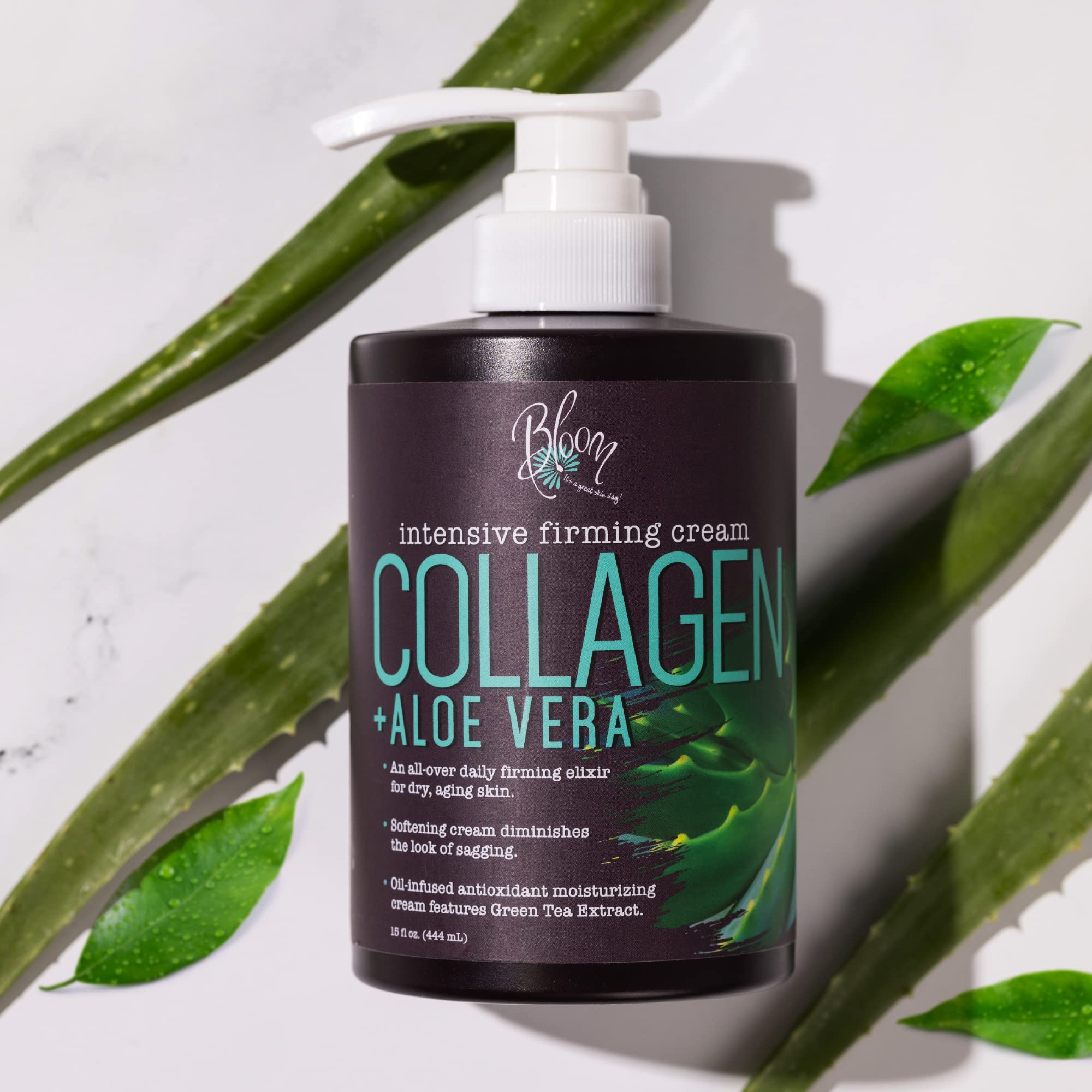 BLOOM Collagen Lotion Skin Care Firming Body Cream, Intensive Anti Aging Moisturizer BLOOM IT'S A GREAT SKIN DAY!Buy Supplements Australia