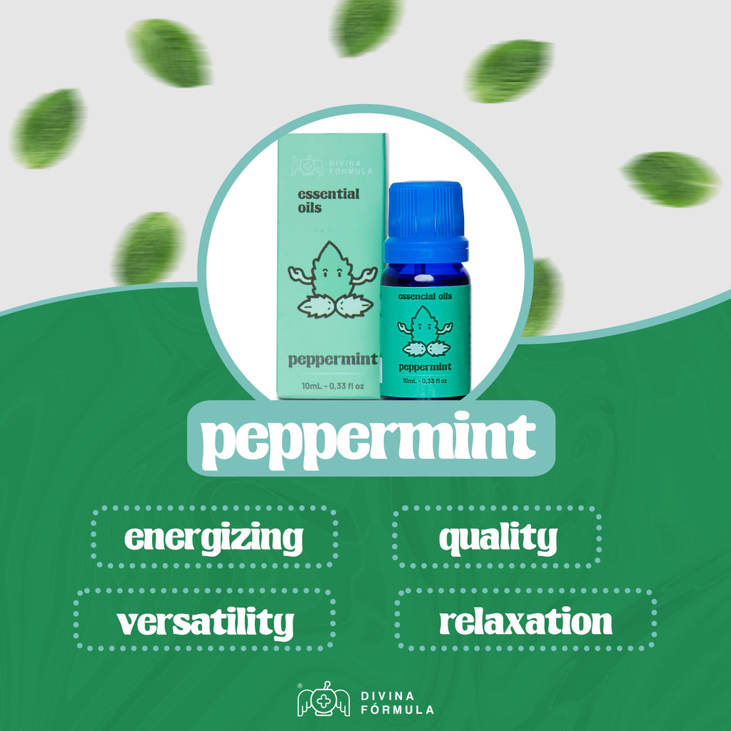 Divina Fórmula - 100% Pure Peppermint Essential Oil - Aromatherapy Oils, Essential Oils - Oil for Massage Divina FÓrmulaBuy Supplements Australia