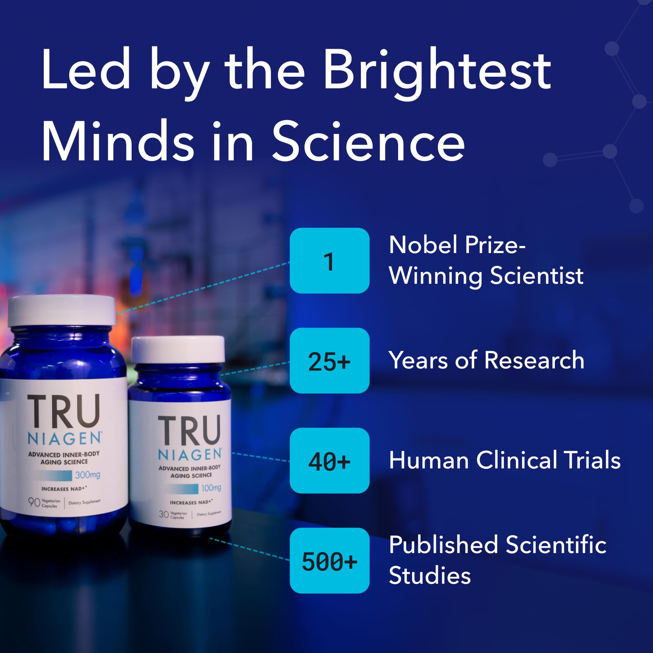 TRU NIAGEN BEAUTY NAD+ for Hair, Skin & Nails | Contains Niagen®, Astaxanthin, Hyaluronic Acid, Biotin | Supports Skin Elasticity & Moisture Retention | Daily Supplements for Men & Women | 30 Servings TRU NIAGENBuy Supplements Australia