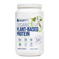 LeanFit Organic Plant-Based Protein, Natural Vanilla Flavor, 21g Vegan Protein, 19 Servings
