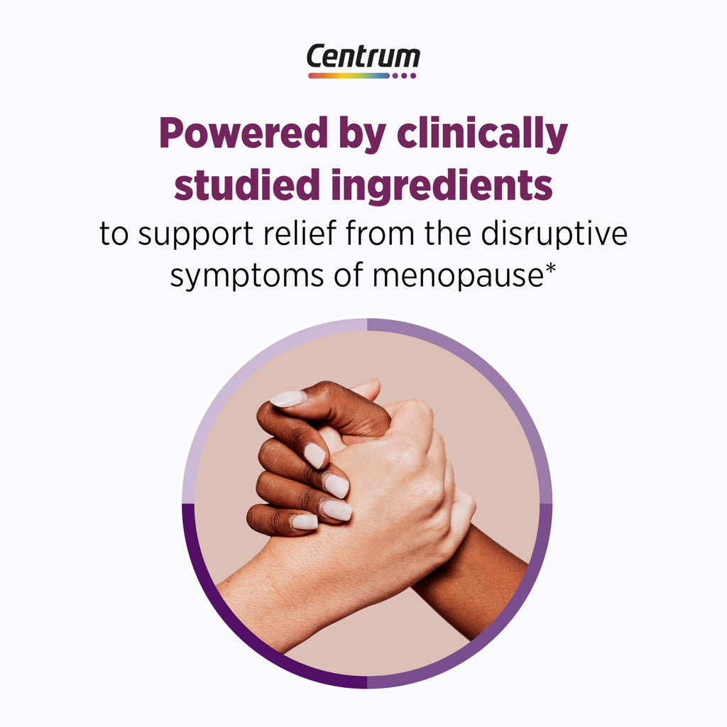 Centrum Restful Sleep Menopause Support Tablets, Supplement with Clinically Studied DailyZz and geniVida, 28 Count CentrumBuy Supplements Australia