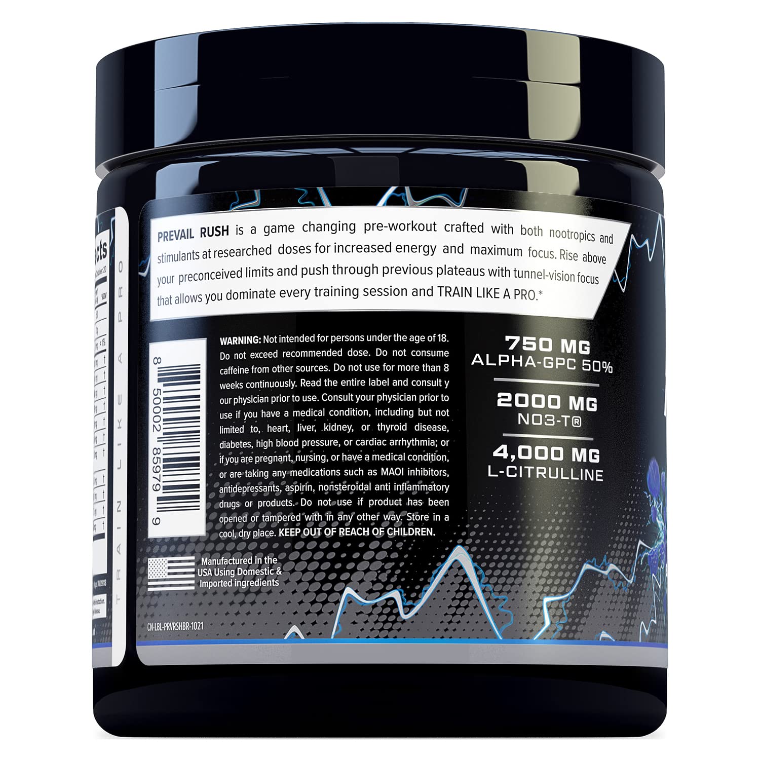 Cutler Nutrition High Stim Pre Workout Powder Prevail Rush Preworkout for Men & Women Cutler NutritionBuy Supplements Australia
