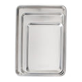 Nordic Ware Naturals 3 Piece Set - USA Made Aluminum Commercial Quality Sheet Pan for Baking or Roasting, Encapsulated Galvanized Steel Rim Prevents Warping; Half Sheet, Jelly Roll and Quarter Sheet Nordic WareBuy Supplements Australia
