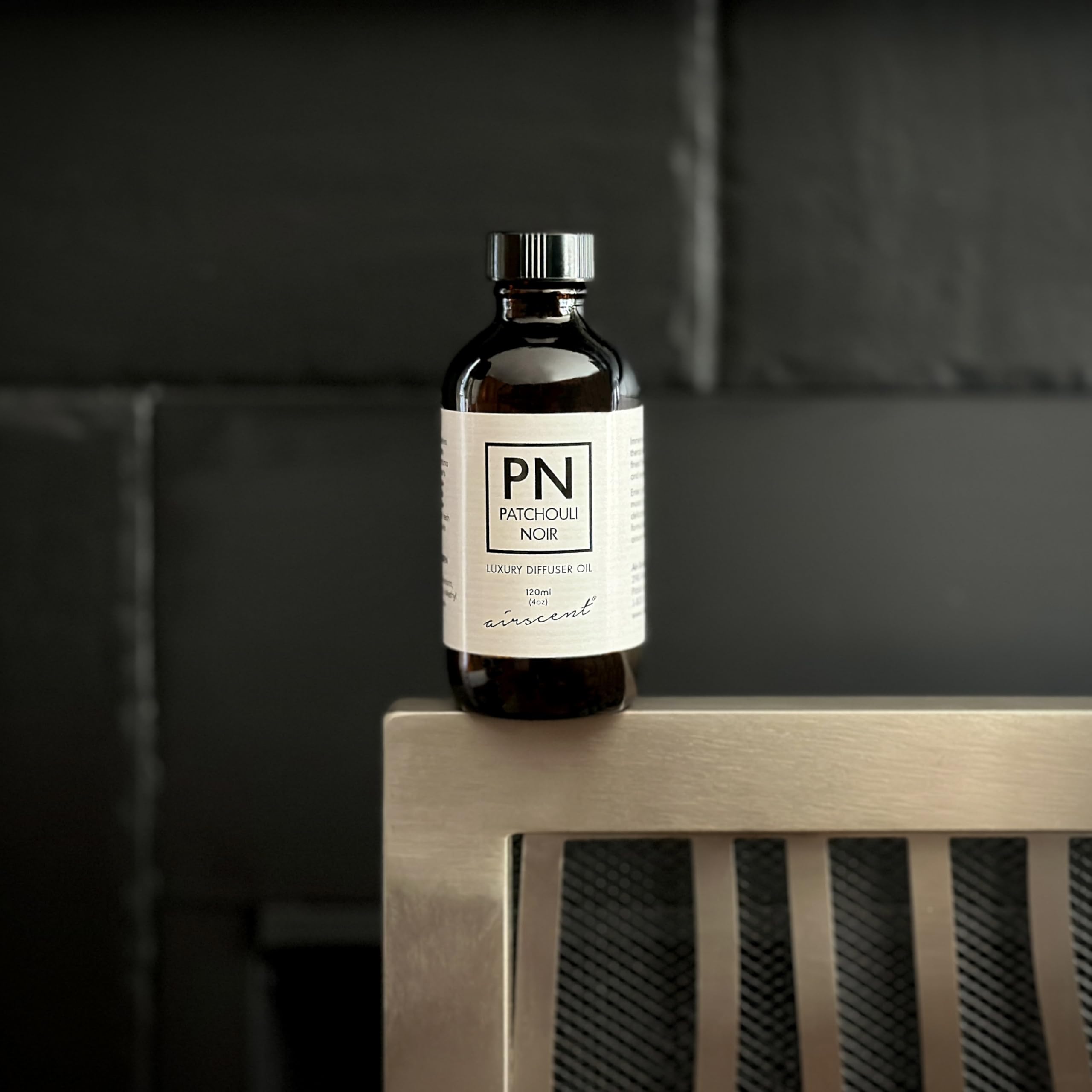 Patchouli Noir Diﬀuser Oil - Air-Scent Aroma and Essential Oil Blend - 120 Milliliter (4 ﬂ oz) Bottle Air-ScentBuy Supplements Australia