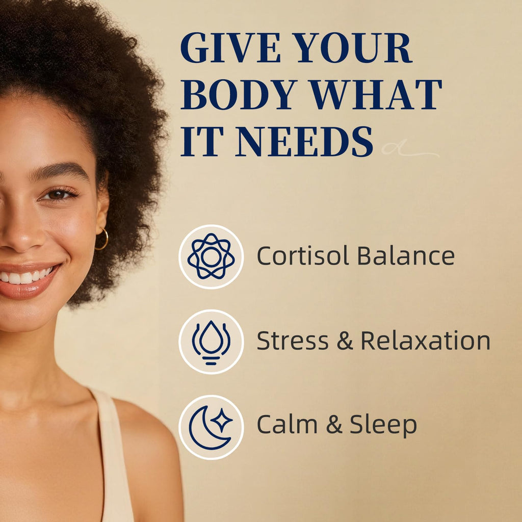 Alliwise Cortisol Supplements for Women and Men with Magnesium, Ashwagandha,L-Theanine,Chamomile & PS,High Cortisol Reducer, Manager, Detox, Lower for Mood,Focus,Sleep,Non-Drowsy,No Melatonin AlliwiseBuy Supplements Australia