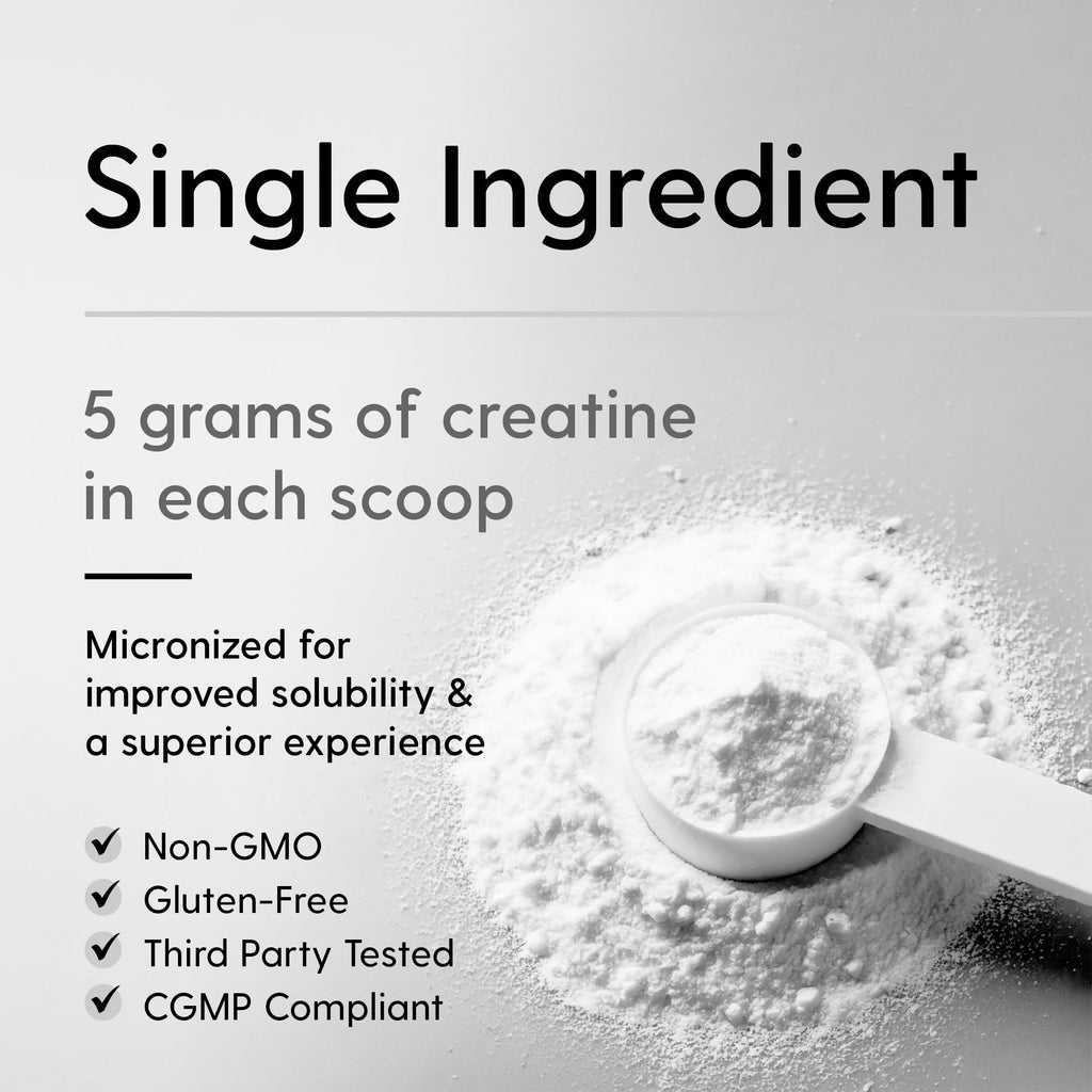 HEARTHY FOODS Creatine Monohydrate Micronized Powder 500G - 100 Servings, 5000mg Per Serving (5g) - 17.9 Oz for Men & Women Muscle Growth & Recovery - UNFLAVORED HEARTHY FOODSBuy Supplements Australia