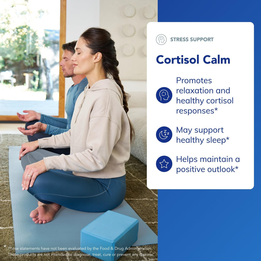 Pure Encapsulations Cortisol Calm - Supports Cortisol Health & Relaxation - Contains Ashwagandha & L-Theanine - Restful Sleep - 60 Capsules Pure EncapsulationsBuy Supplements Australia