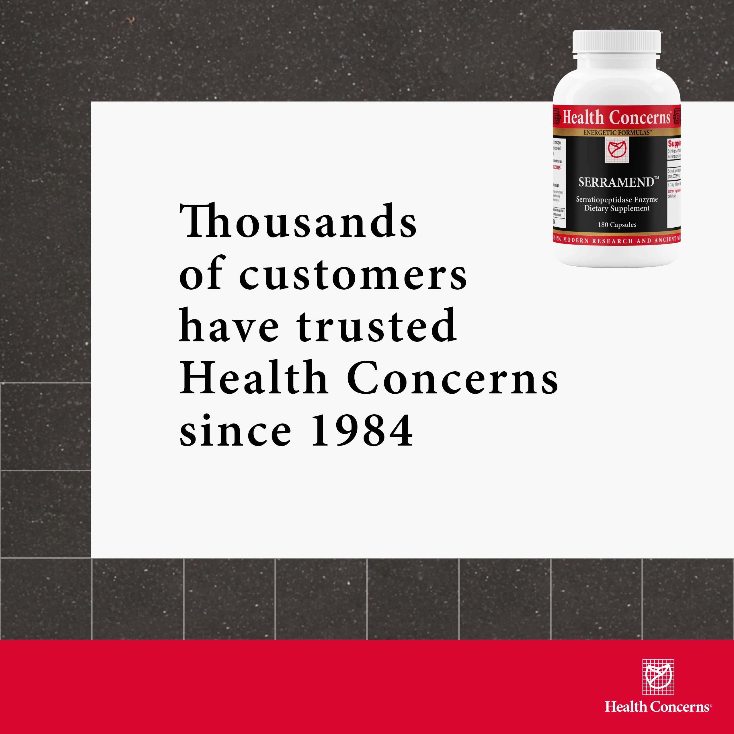 Health Concerns Serramend – Immune Defense Support Supplement – Serrapeptase Proteolytic Enzyme – Blood Circulation – Chinese Herbal Supplement for Men & Women – 180 Capsules Health ConcernsBuy Supplements Australia