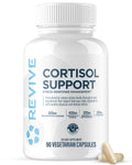 Revive MD Cortisol Manager, 90 Vegetarian Capsules - Cortisol Supplement w/Magnesium & L-Theanine Support Health, Focus, Energy, Fatigue, & Adrenal Gland Function - Vegan & Gluten-Free (30 Servings) ReviveBuy Supplements Australia