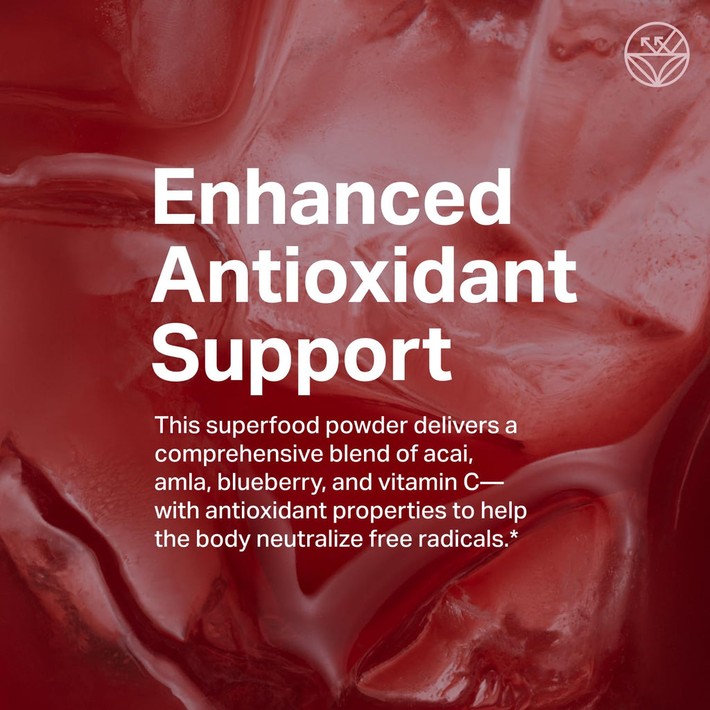 Proper, The Purples Nutrient-Dense Superfood Powder - Antioxidant Supplement and Cellular Support – Acai, Amla, Blueberry, Vitamin C, B Vitamins & More - Enhanced with Prebiotic Fiber & Probiotics ProperBuy Supplements Australia