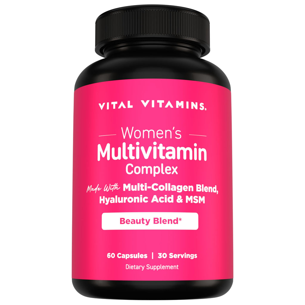 Vital Vitamins Women's Multivitamin Complex bottle on a white background