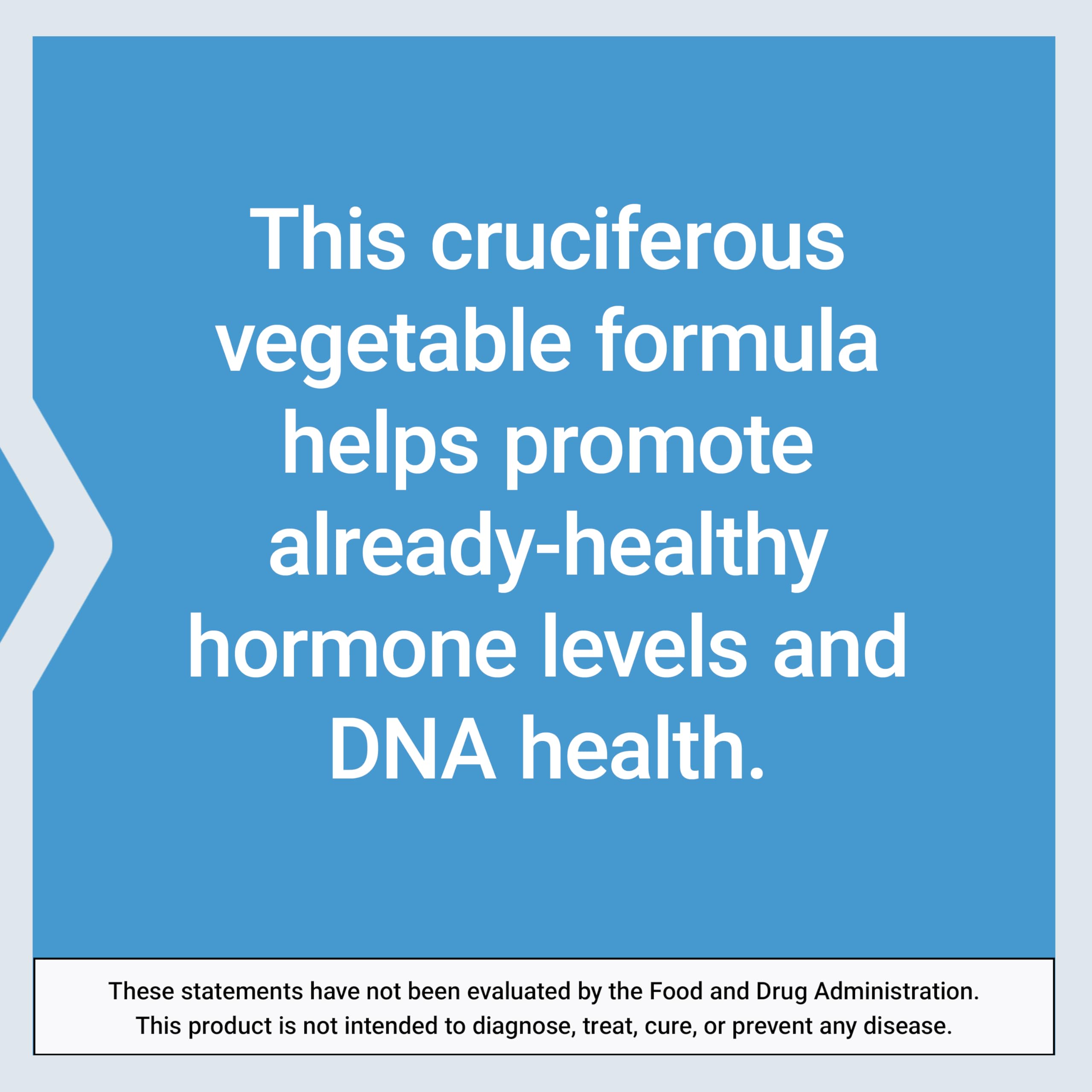 Life Extension Cruciferous Vegetable Extract Blend, Broccoli Extract, I3C, Helps Maintain DNA Health & Already Healthy Hormone Levels, Gluten Free, Non-GMO, Vegetarian, 60 Capsules Life ExtensionBuy Supplements Australia