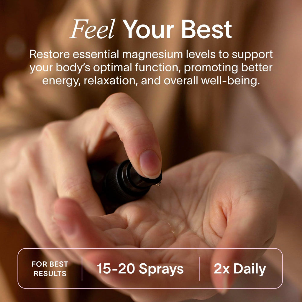 Ladywell Topical Magnesium Oil Spray | Mood, Cycle & Stress Support | PMS, PCOS, Fertility, Menopause, Hormone Balance, Cramps | Pure Magnesium Chloride, Science-Backed | Rapid Skin Absorption LadywellBuy Supplements Australia