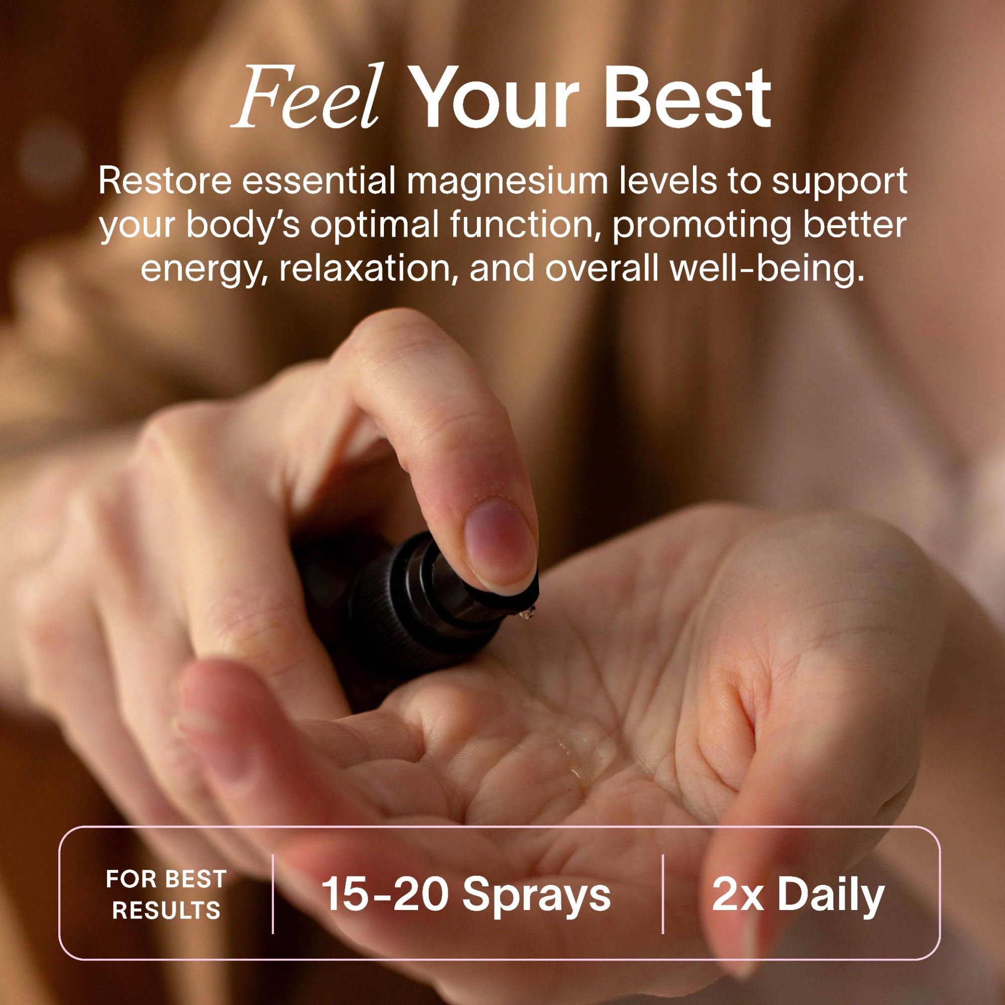 Ladywell Topical Magnesium Oil Spray | Mood, Cycle & Stress Support | PMS, PCOS, Fertility, Menopause, Hormone Balance, Cramps | Pure Magnesium Chloride, Science-Backed | Rapid Skin Absorption LadywellBuy Supplements Australia