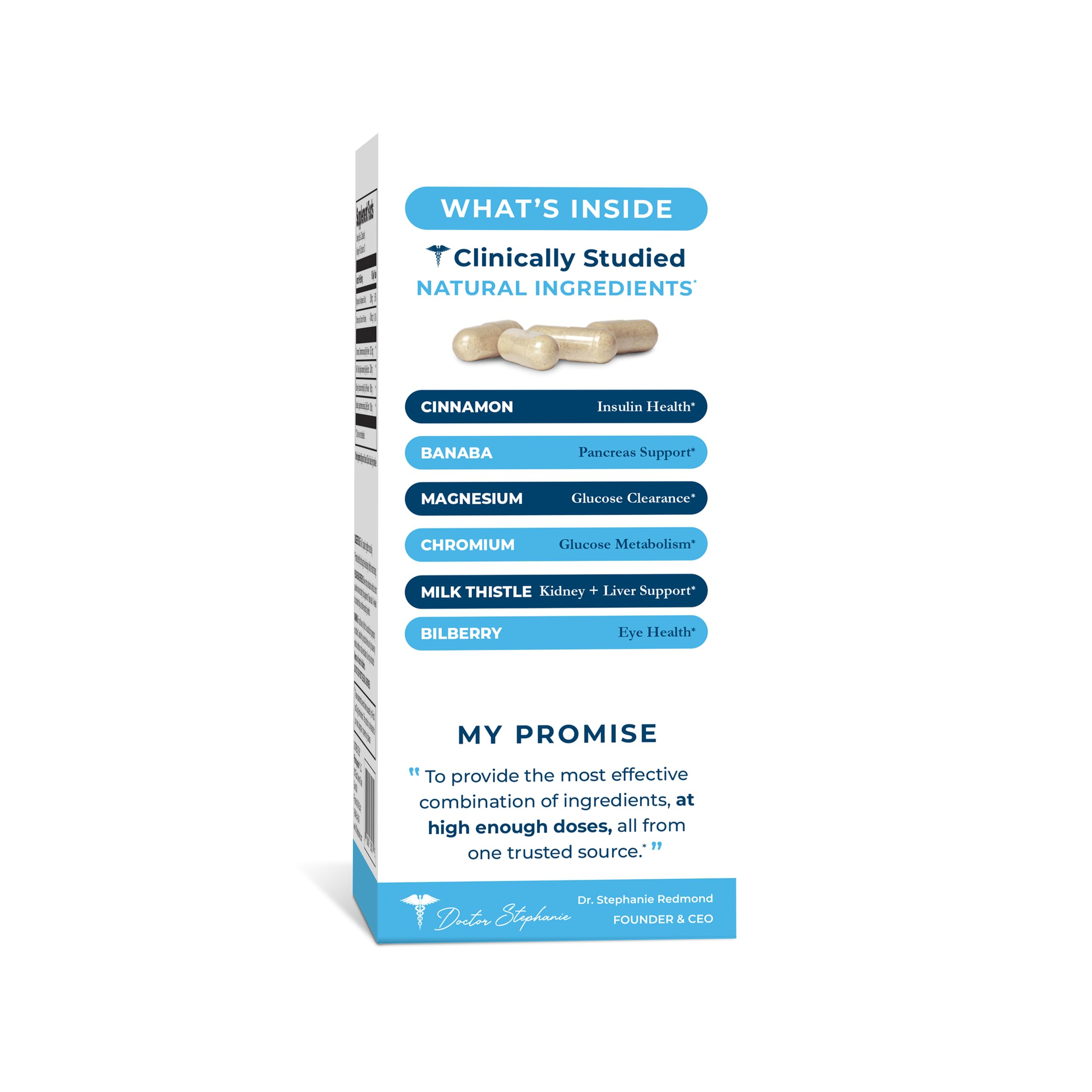 Pharmaganics Blood Sugar 24 Hour - 6 in 1 Formula with Cinnamon, Banaba, Chromium, Milk Thistle, & More - Once Daily Supplement PharmaganicsBuy Supplements Australia