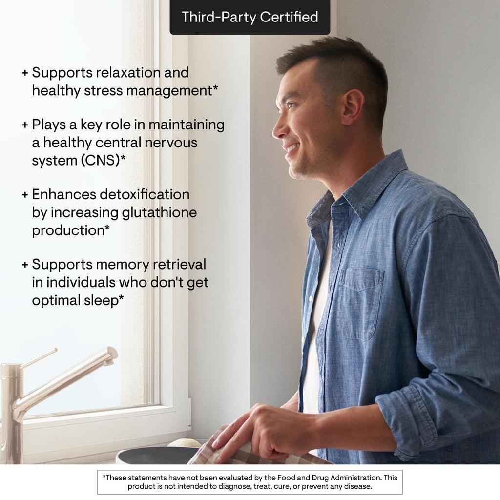 THORNE - Glycine - Amino Acid Support for Relaxation, Detoxification, and Muscle Function* - 250 Capsules THORNEBuy Supplements Australia