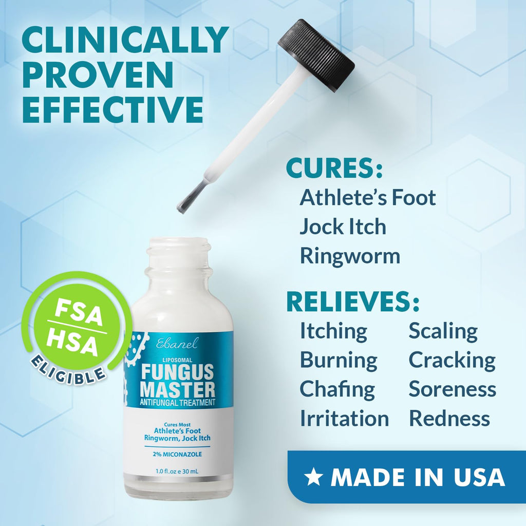 Ebanel Bundle of Fungus Treatment 1 Oz, and Lidocaine Numbing Spray Ebanel buy supplements Au