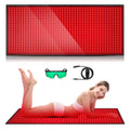 Red Light Therapy Mat for Body, 71"x 31" Red Light Therapy Blanket Red Near Infrared 660nm 850nm