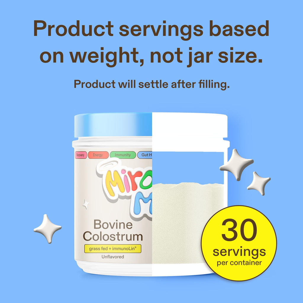 Colostrum Supplement for Gut Health, Hair Growth, Beauty and Immune Support Miracle MooBuy Supplements Australia