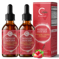 (2 Pack) Magnesium Glycinate Liquid with Chamomile, Hawthorn & Ginger for Stress Relief and Digestive Comfort, Fast Absorption, Non-GMO, Vegan Formula, Sugar Free, Strawberry Flavor, 4 Fl OZ GPGP GreenPeopleBuy Supplements Australia