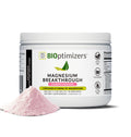 BIOptimizers Magnesium Breakthrough Drink - 8 Forms of Magnesium, Electrolytes, Sleep Health, Stress, Muscle Recovery, Heart Support | Glycinate,