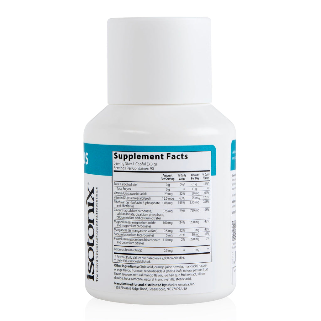 Isotonix Calcium Plus – Calcium Supplement for Women and Men with Magnesium, Vitamin D3, and Vitamin C – Fast Absorbing Isotonic Formula – Calcium Citrate & 5 Salts - 90 Servings IsotonixBuy Supplements Australia