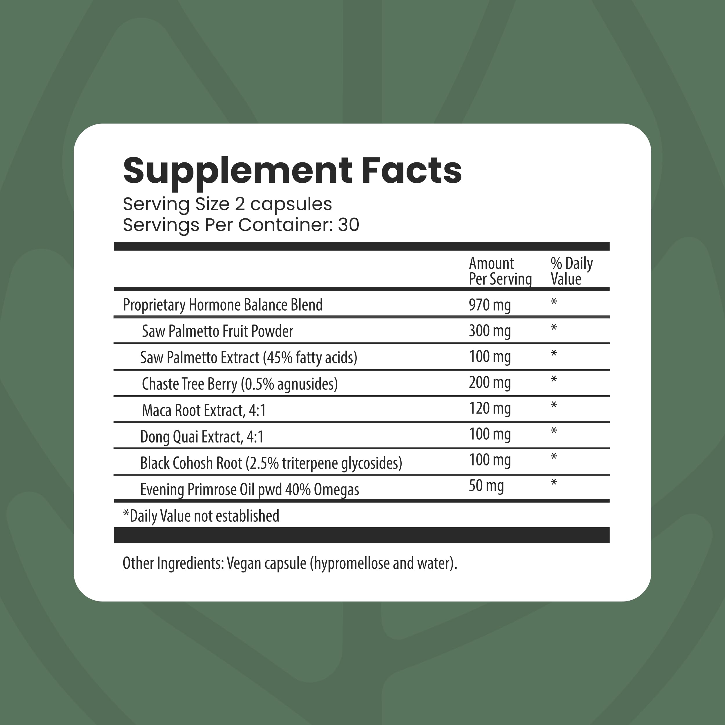 The Spa Dr. Hormone Balance for Women - Menopause Supplements for Women with Saw Palmetto, Chaste Tree Berry, Dong Quai for Night Sweats, Hot Flashes & Mood Swings - Menopause Support - 60 Capsules The Spa Dr.Buy Supplements Australia