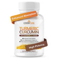 Organic Turmeric & Ginger Capsules - Turmeric Curcumin with Ginger & BioPerine, 95% Curcuminoids - Joint, Digestion, Immunity Support, Black Pepper Extract for Increased Absorption CogniTuneBuy Supplements Australia